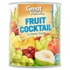 (3 Pack) Great Value Fruit Cocktail in Heavy Syrup, 29 oz