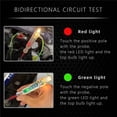 thumbnail image 4 of 4X Probador de Circuito LED Automotriz Luz de Prueba de 6-24 V Con Sondas Dobles Pinza de Cocodrilo de Alambre de 47 Pulgadas para Prueba, 4 of 8