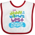 thumbnail image 3 of Inktastic Physical Therapist Daddy Boys or Girls Baby Bib, 3 of 4