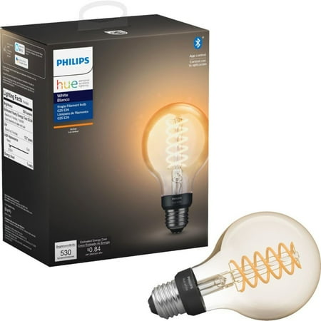 

Philips Hue White Filament G25 Bluetooth Smart LED Bulb - Amber