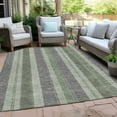 thumbnail image 4 of Dalyn Rugs Machine Washable Indoor/Outdoor Chantille Green 9' x 12' Rug, 4 of 9