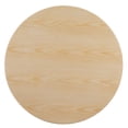 thumbnail image 2 of Modway Lippa 36" Round Wood Grain Dining Table in Gold Natural, 2 of 6