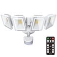 thumbnail image 3 of USTELLAR 100W Motion Sensor Light Outdoor Remote Control, 10000LM Super Bright LED Flood Light Outdoor, Outdoor Security Light, 5000K White Motion Sensor Light For Yard Eave, 3 of 10