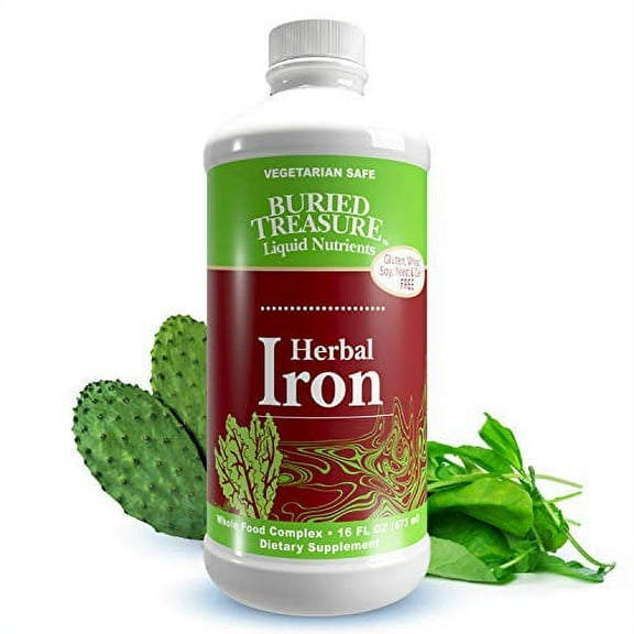 Herbal Iron by Buried Treasure - 16 Fluid Ounces