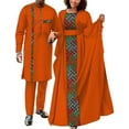 thumbnail image 5 of BAZINRICHE African Couple Outfits Matching Sets African Dresses for Women and African Suits for Men Wedding Dashiki Clothing, 5 of 5