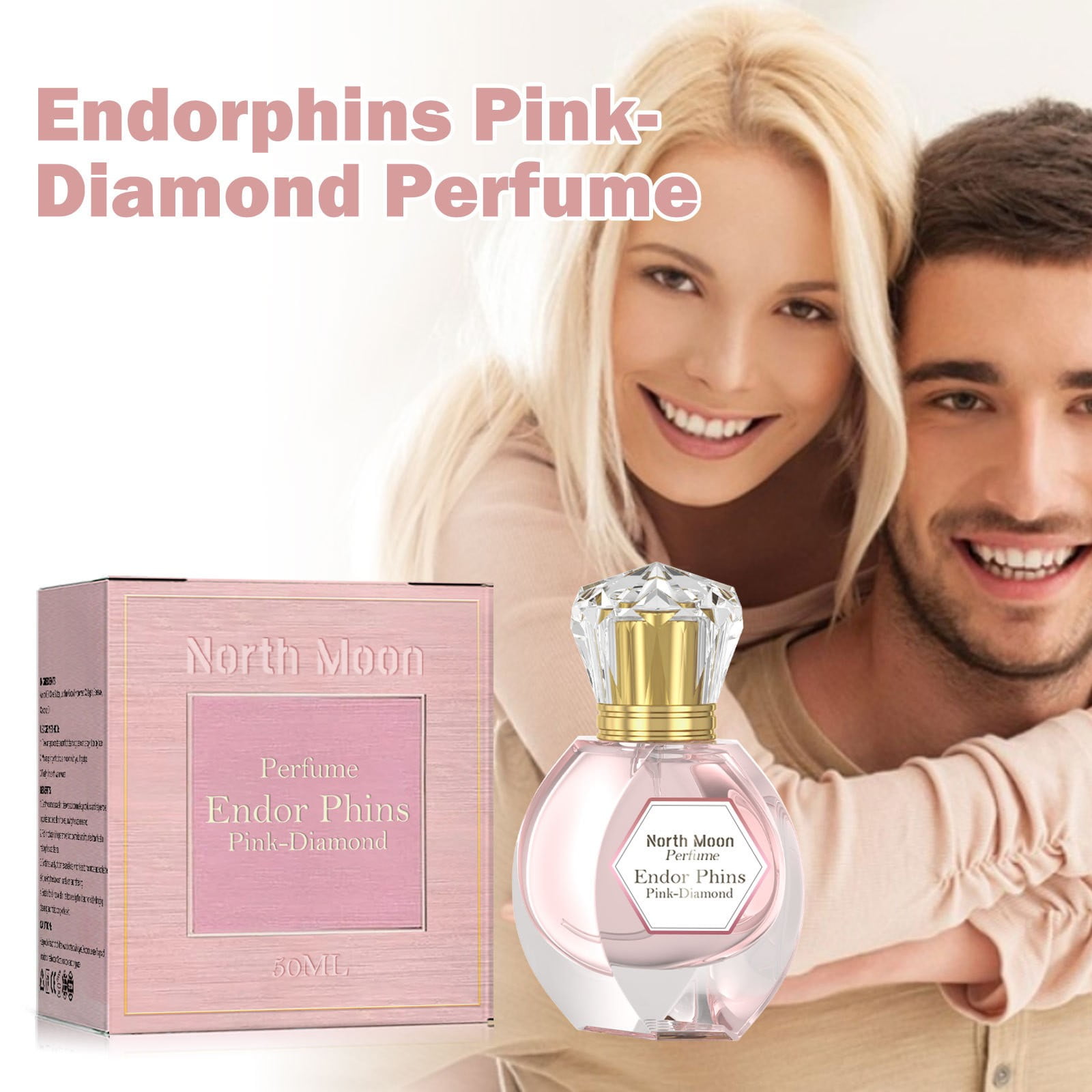 North Moon Perfume Women's Eau Toilette Spray, Pinkdiamond Perfume