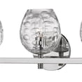 thumbnail image 4 of Hudson Valley Lighting 1253 Burns 3 Light 19" Wide Bathroom Vanity Light - Nickel, 4 of 7