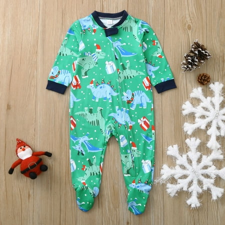 

keusn christmas print matching family christmas pajamas set