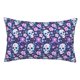 thumbnail image 1 of Balery Skull Purple Flower Funda de Cojín Estampada, Regalos para Mujeres, Regalos de Amor para Ella, Regalos para Novia o Esposa, Funda de Almohada-20"x30", 1 of 6