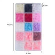 1000 Pcs 3D Bow Heart Star Nail Accessories,Jademall Nail Art Rhinestones Flatback Pearl Nail Beads Flowers Multi Shape Nail Decorations for Manicure DIY Nail Art Supplies Craft Embellishment
