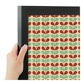thumbnail image 4 of PinPix ArtToFrames 16x22 Custom Cork Bulletin Board Blue And Red Leaves   Poster Board Has a Fabric Style Canvas Finish, Framed in Satin Black (PinPix-561), 4 of 6