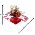 thumbnail image 2 of RZDLIZJ Love You Mom Pop Up Card,3D Mother's Day Greeting Card for Mom,Wife,Godmother,Mother in Law,Gift for Birthday - 7.4"x10.23" - Includes Envelope And Message Note, 2 of 5