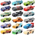 thumbnail image 4 of Juguetes de Disney Pixar Cars carreras Rayo McQueen Jackson Storm El Rey Mater 1:55 Modelo de coche de aleación de metal fundido a presión Regalo para niños, 4 of 5