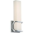thumbnail image 1 of Quoizel Platinum Axis LED Vanity Light in Polished Chrome, 1 of 5