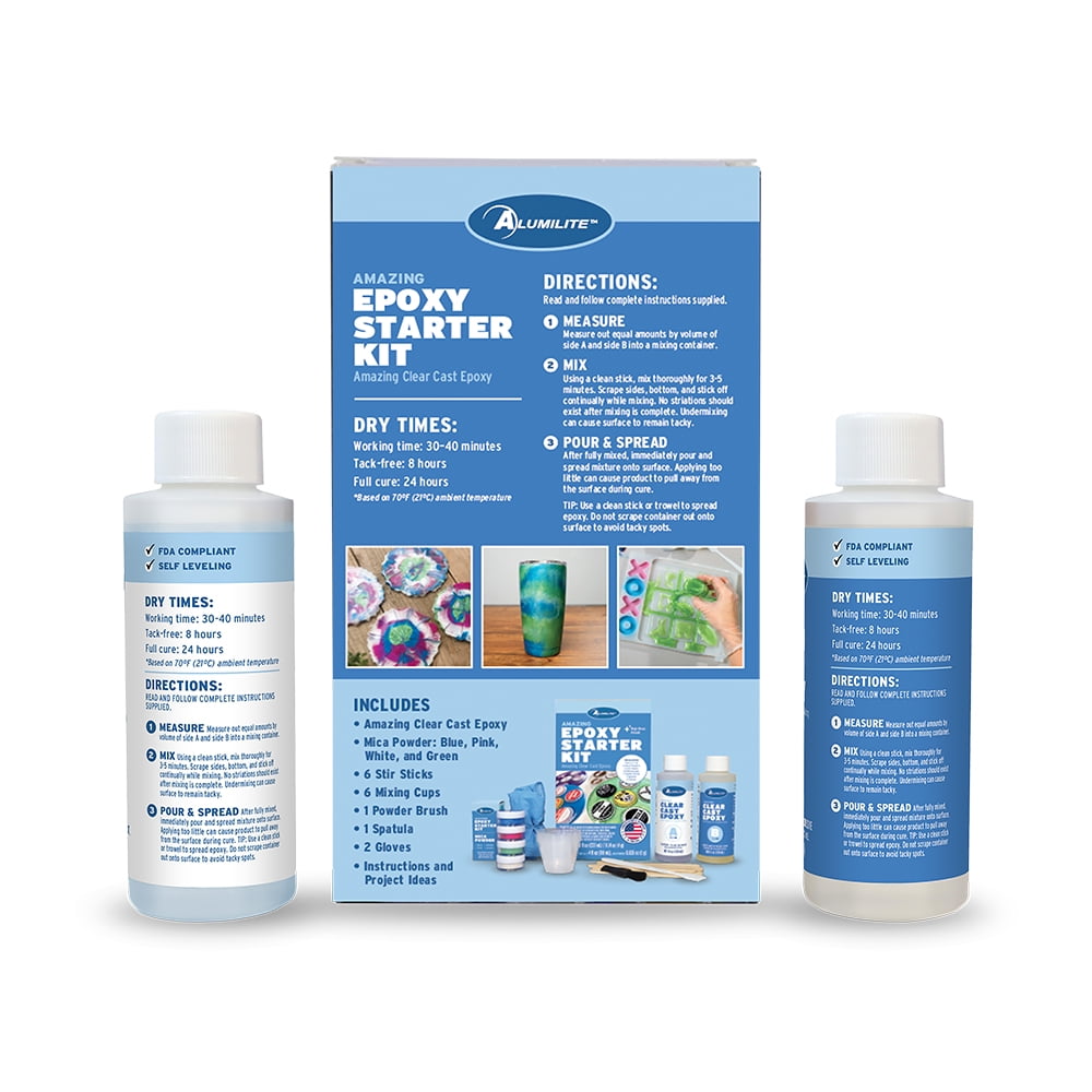 Alumilite Amazing Epoxy Starter Kit, Adult Ages 14 & up