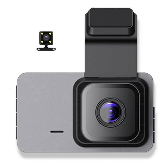 Car Dashcam DVR, WIFI GPS Video Recorder Camera, HD Dual Dashcam Front and Rear, 24H Parking Monitor and Recording