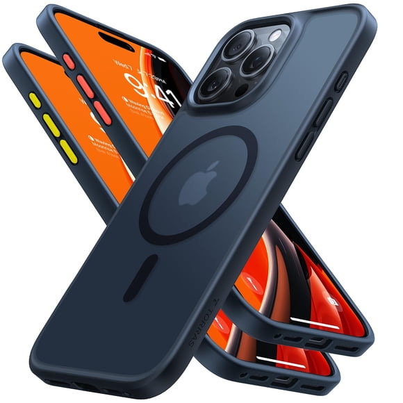 Funda de teléfono TORRAS Stronger magnética a prueba de golpes para iPhone 16 Pro