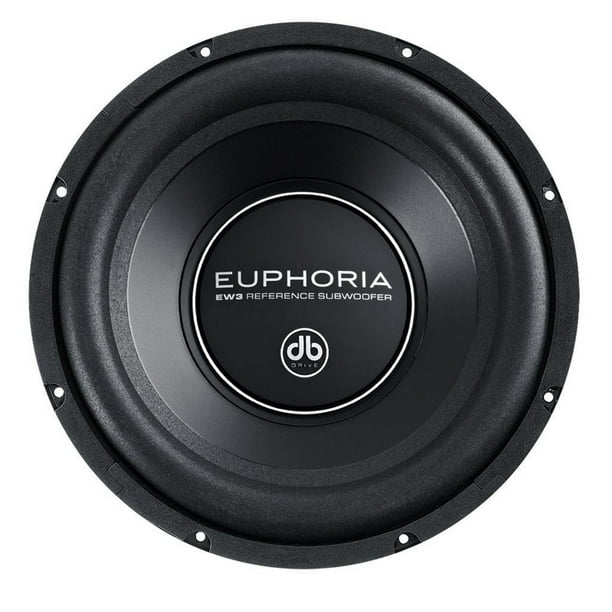 Subwoofer Profesional Euphoria Audio EW3 12D4 750 Watts 12 Pulgadas 4 Ohms 250 Watts RMS Doble Bobin Euphoria Audio EW312D4