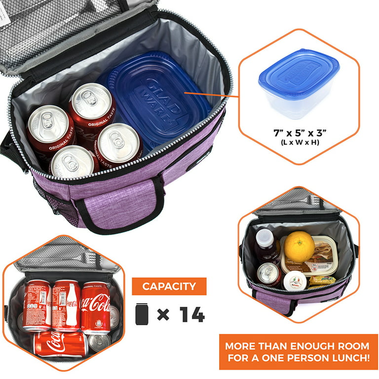 Thermal Lunch Box With Insulated Lunch Bag For Adults Kids Men Ladies  Girl,portable Leakproof Stainless Steel Metal Lunchbox Thermos Hot Food  Flask Wa