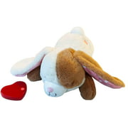 Heartbeat Anxiety Rabbit Plush, Stuffed Bunny Behavior Comfort Toy with Pulse for Puppy, Seperation Anxiety and Small, Medium, and Large Breeds by Downtown Pet Supply