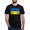 Black, variant on CafePress - Flag Of Ukraine T Shirt - Mens Tri-blend T-Shirt
