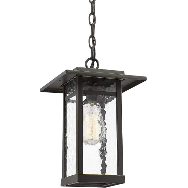 Outdoor Pendant Light for Porch, Exterior Hanging Lantern Light