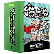 Captain Underpants The Captain Underpants Colossal Color Collection (Captain Underpants #1-5 Boxed Set): From the Creator of Dog Man, (Paperback)