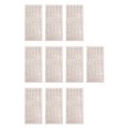thumbnail image 4 of 10 Sheets English Letters Sticker Adhesive Ornament Numbers Decals Three-dimensional Acrylic Label Gift Computer Supply Rhinestone Letters, 4 of 6