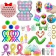 thumbnail image 1 of SUNSIOM Sensory Fidget Toys Set, 27/40 Pack Stress Relief Hand Toys Kit, 1 of 8