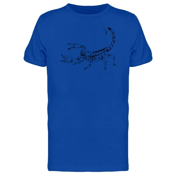 Scorpion Attack Pose Sketch Tee Men's -Image by Shutterstock