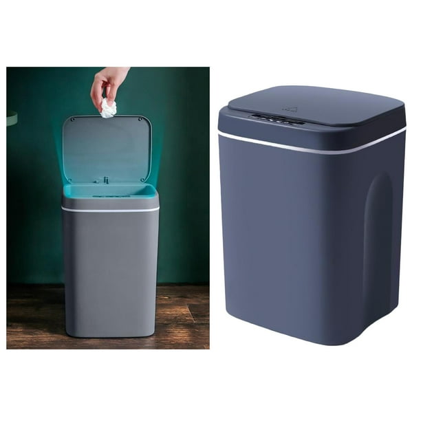 12L 14L 16L Bote de Basura Sin Contacto Inteligente Induccion Automatica Sensor de Oficina en Casa de Basura a Baoblaze bote de basura con sensor