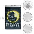 thumbnail image 3 of Solar Eclipse 2024 Garden Flag Double Sided Decorative Yard Sign for Outdoor Patio Porch Celebration Commemorative Event, 3 of 6