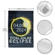 thumbnail image 3 of Total Solar Eclipse 04.08.2024 Garden Flag | Double Sided Outdoor Decorative Flag | 12x18 Inch | Spring Summer Fall Winter Yard Banner | Durable Print | Patio Porch Lawn Sign, 3 of 6