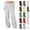 11# Gray, variant on Women's Baggy Athletic Leisure Pants - Fleece Lined High Waist Wide Leg Joggers with Drawstring and Pockets, Versatile for Outdoor and Lounge Wine L