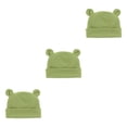 thumbnail image 1 of Sonducket Gorro de bebé cómodo, gorros elásticos multifuncionales para niñas y niños, accesorios para bebés, gorros para niños pequeños, verde Type1 NO1 Sonducket CBP379556, 1 of 1