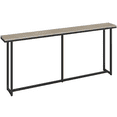 thumbnail image 2 of Renwick 71" L Modern Extended Console Table for Hallway Living Room, Gray, 2 of 8