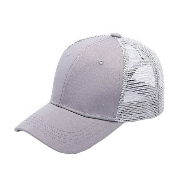 Women Adjustable Baseball Cap Outdoor Summer Hats Mesh Net Trucker Hat