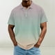 thumbnail image 1 of Blusa y camisa de manga corta con cuello vuelto para hombre, informal, de moda, de color liso, con botones, solapa y hebilla de gancho, camiseta de manga corta de poliéster para hombre., 1 of 5