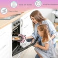 thumbnail image 5 of Strawberry Pink Oven Mitts and Pot Holders Kitchen Cooking Gloves 2 Pcs Set Heat Resistant Pad for Baking BBQ Home Decor, 5 of 6