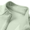 thumbnail image 6 of Hinvhai Men's Soft Polar Fleece Jacket with Pockets Lightweight Outdoor Recreation Full Zip Coat Green XL(XL), 6 of 9