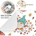 thumbnail image 5 of Thanksgiving Gnomes Harvest Dish Drying Mat for Kitchen Counter 18 x 24 In Autumn Maple Sunflowers Dry Dishes Mats Drainer Mat Absorbent Microfiber Dish Drying Pad for Countertops Decor, 5 of 6