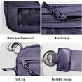 thumbnail image 4 of The Iris' Wallet 2nd Gen, The Iris Pouch Wristlet, Wristlet Wallets for Women, Upgrade Iris Wallets For Women, Zippered Card Case With Id Window/Hand Strap, Iris Wallet 2.0, Wristlet Wallet (Purple), 4 of 6