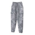 thumbnail image 6 of TOOYOU Boys Pants Casual Cargo Pants For Kids Size 8-9 Years , Grey, 6 of 6
