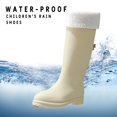 thumbnail image 3 of Oyedens Winter Knee High Rain Boots for Women Lining Thermal Tall Rainboots Non Slip Work Boots, 3 of 6