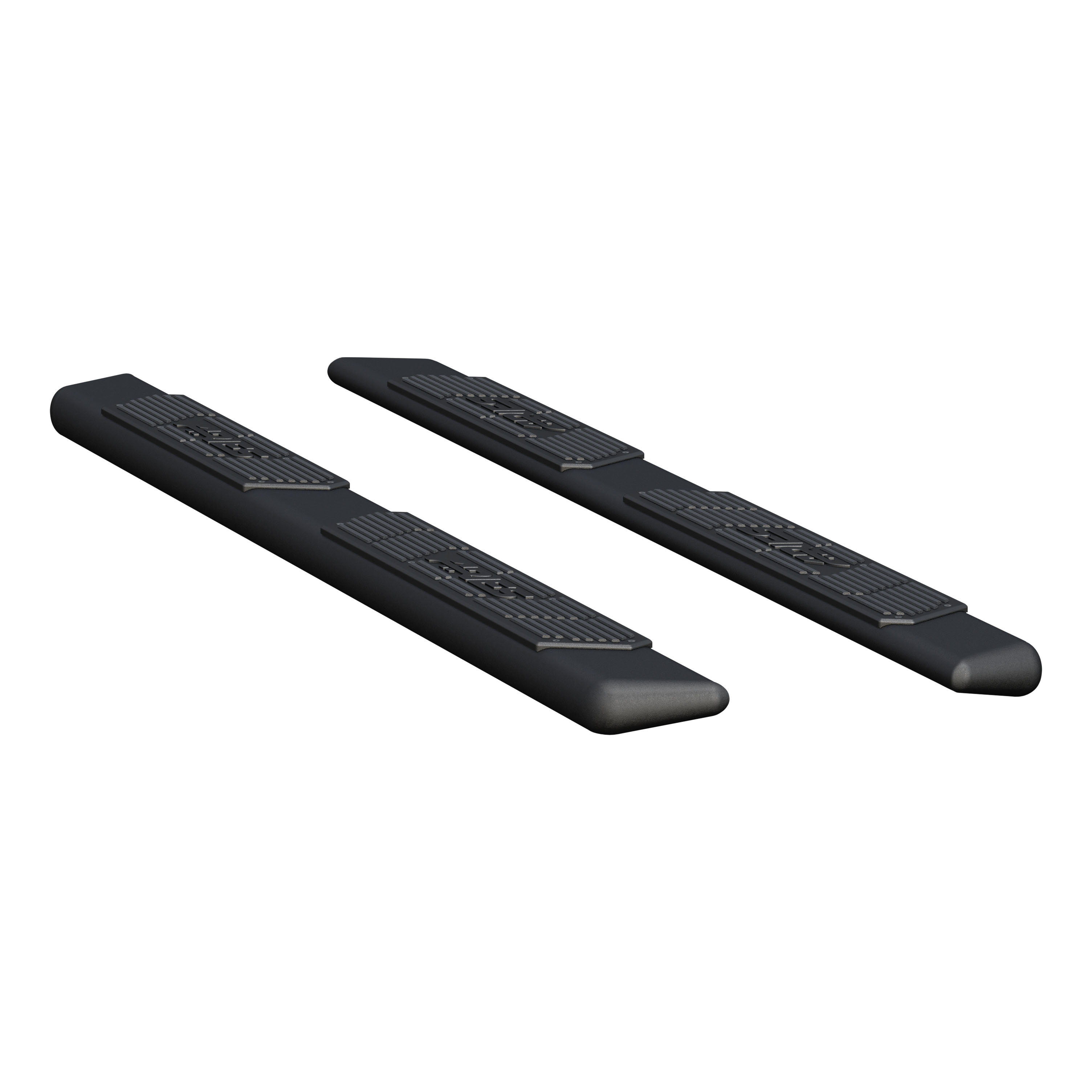 AscentStep 5-1/2" x 75" Black Steel Running Boards (No Brackets)