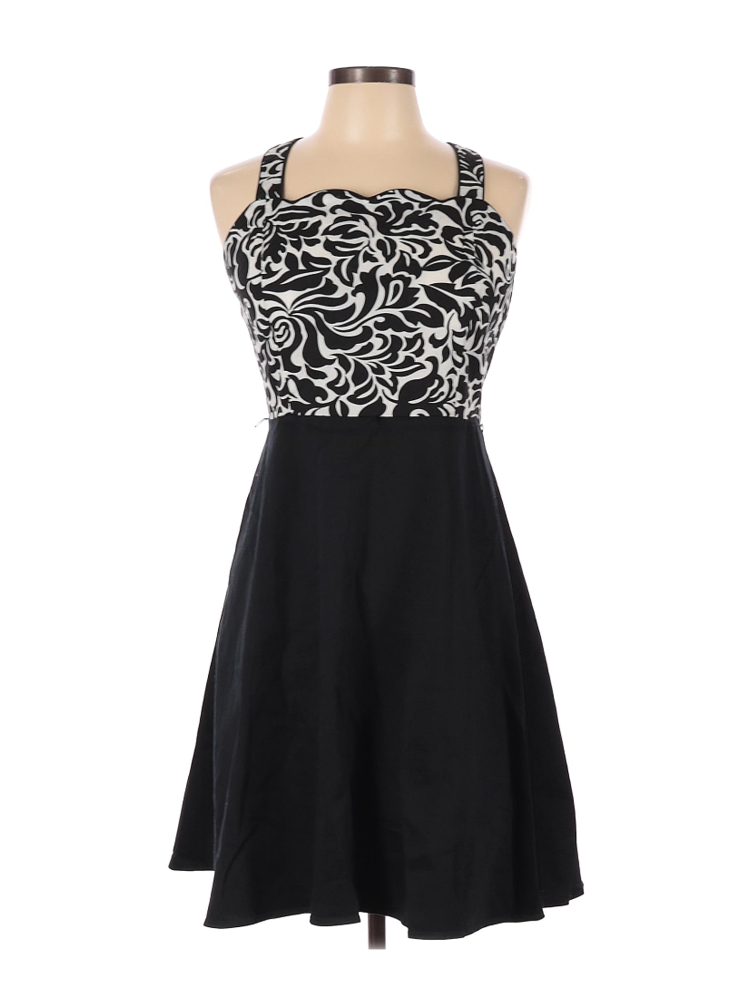 petite casual black dress