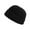 Black, variant on Knitted Beanie Hats for Men Warm Soft Ski Winter Hats Black One Size