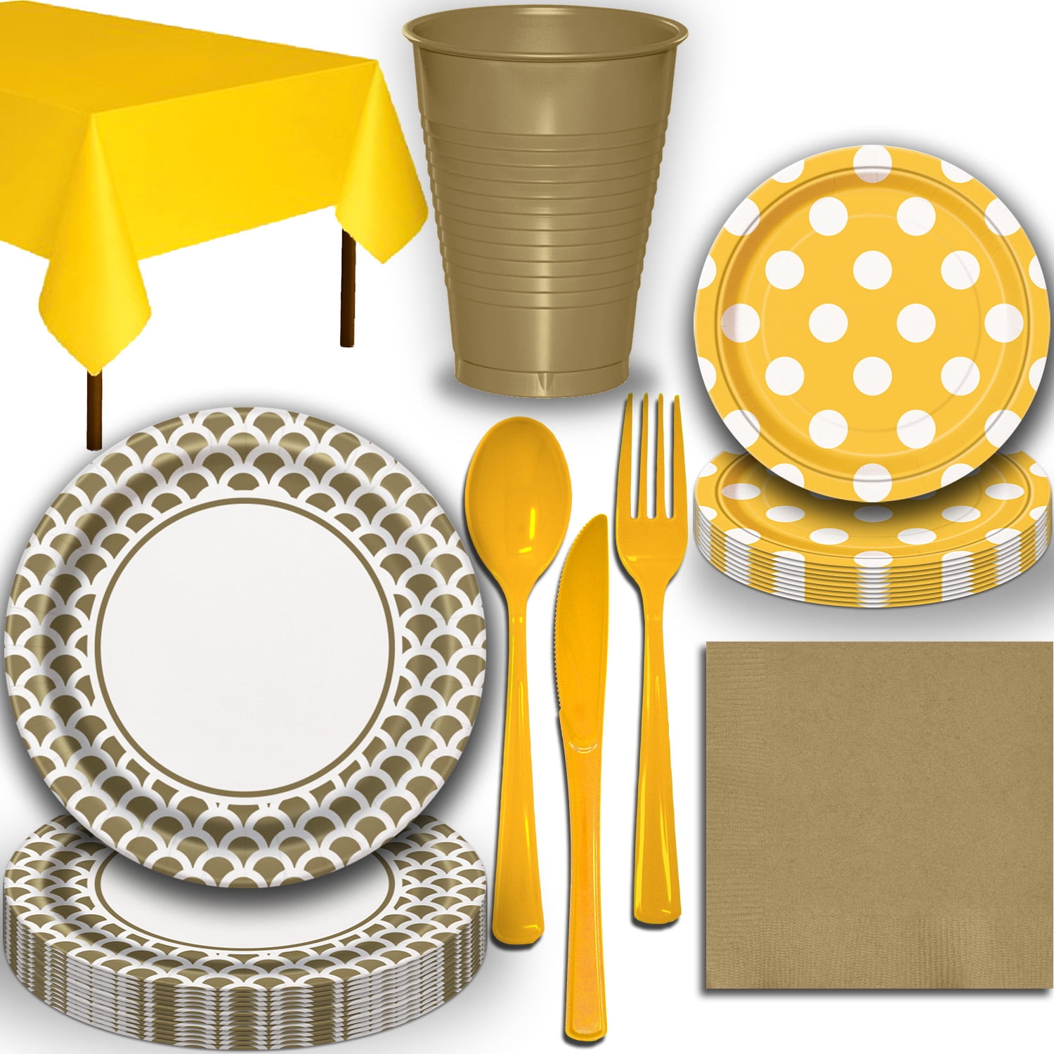 sunflower disposable plates