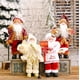 thumbnail image 2 of Estatuilla de Papá Noel de pie figura de Navidad decoración muñeca de Papá Noel para Navidad, 2 of 5