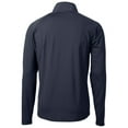 thumbnail image 3 of Men's Cutter & Buck Navy Old Dominion Monarchs Adapt Eco Knit Hybrid Recycled Quarter-Zip Pullover Top, 3 of 3
